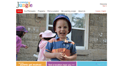 Desktop Screenshot of learningjungle.com
